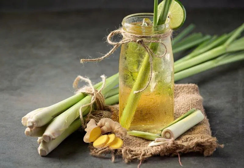 Ginger and lemongrass water supports body detoxification and liver protection