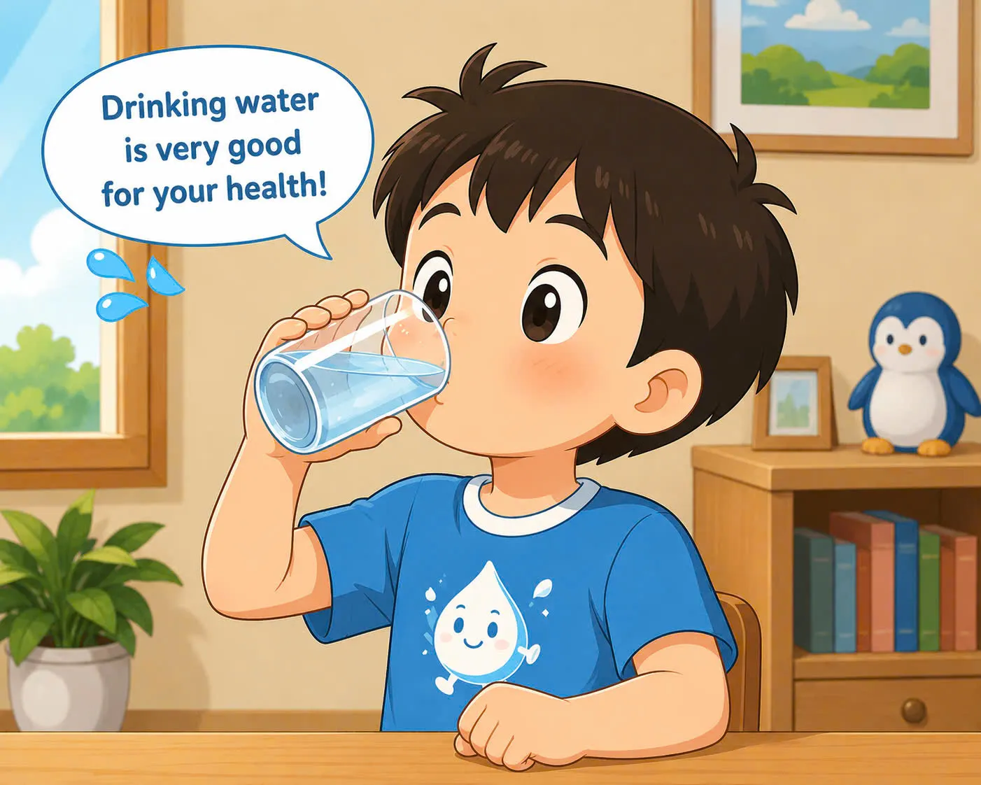 Drinking enough water every day - a small habit with immense benefits
