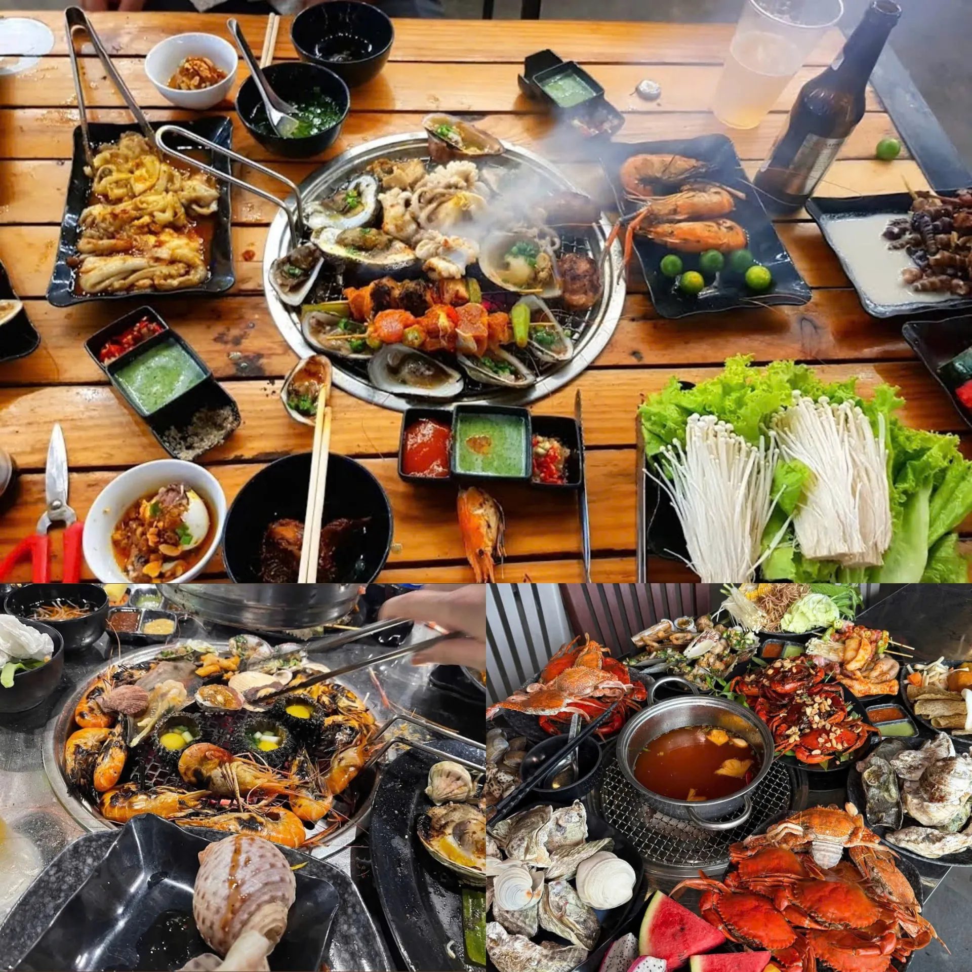 A variety of eye-catching dishes, plenty of options to choose from. Photo: collected