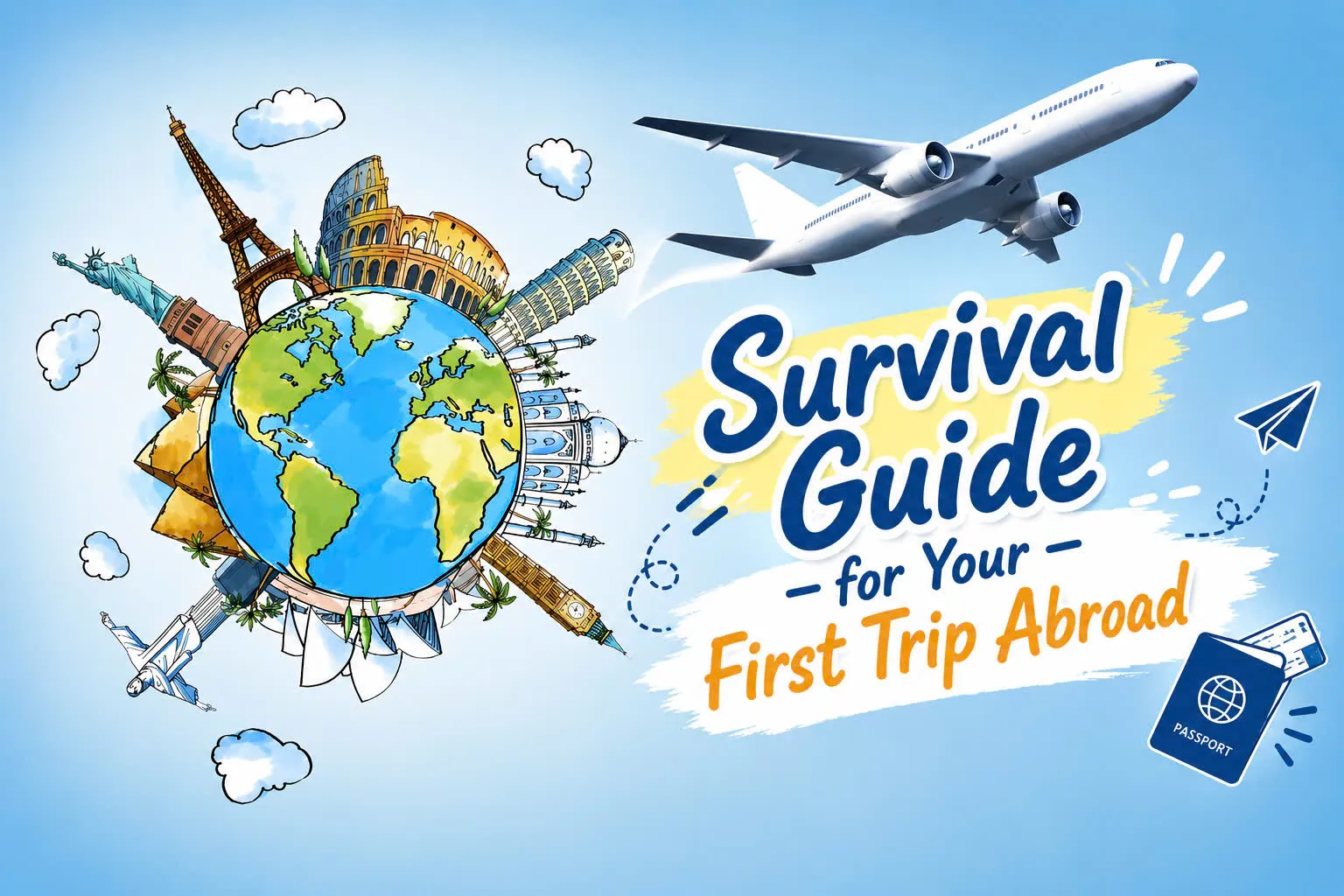 Stepping into the world without hesitation: The "survival" tips for your first study abroad trip