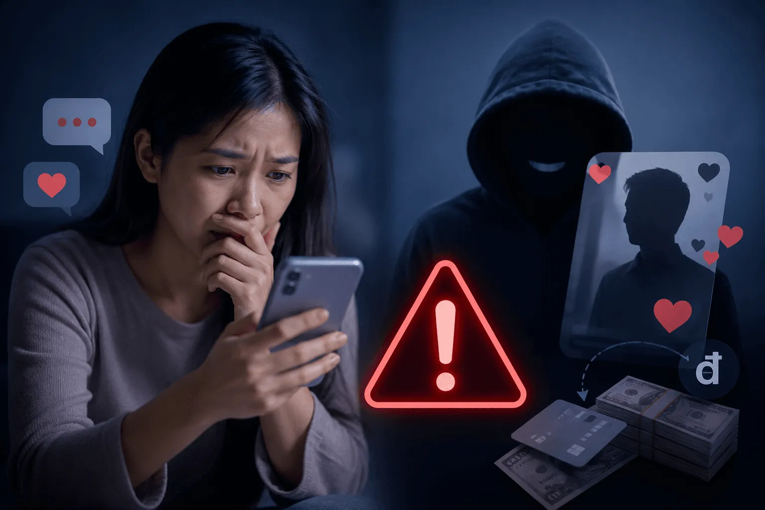 Mặt tối của hẹn hò online: Đằng sau những tin nhắn ngọt ngào là gì?